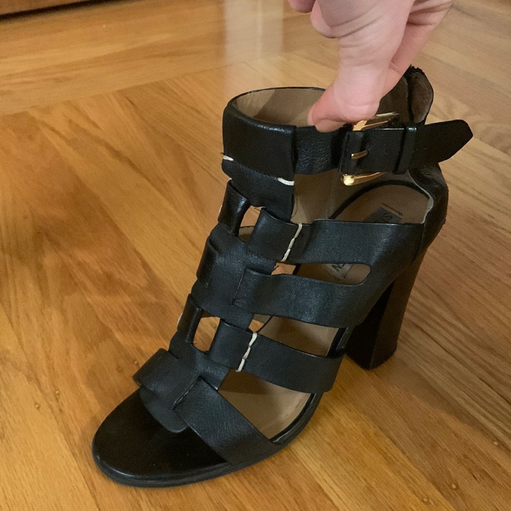 Black heels